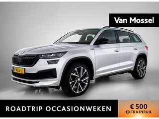 Skoda Kodiaq 1.5 TSI Sportline Business | Automaat | Apple Carplay / Android Auto | Stoelventilatie | Stoelverwarming | Achteruitrijcamera | Parkeersensoren | Lederen Bekleding |
