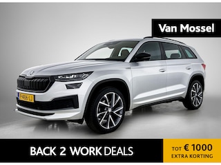 Skoda Kodiaq 1.5 TSI Sportline Business | Automaat | Apple Carplay / Android Auto | Stoelventilatie | Stoelverwarming | Achteruitrijcamera | Parkeersensoren | Lederen Bekleding |