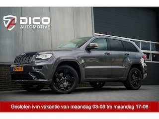 Jeep Grand Cherokee 3.0 V6 251 pk CRD Summit Grijs-Kenteken / Lucht-Vering/ Schuif-Dak/ Leder/ Bi-Xenon/ Keyless/ Navigatie/ Camera/ Park.Sens/ Trekhaak/ 20'' LMV