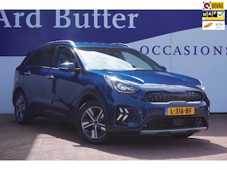 Kia Niro 1.6 GDi DynamicPlusLine+Leder+breed-Navigatie+camera+stoel&stuur-verw+ = SUPER !!