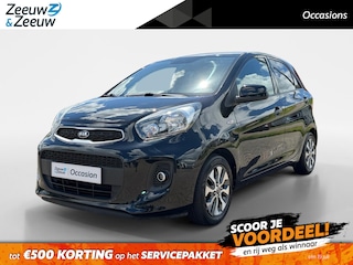 Kia Picanto 1.0 CVVT EconomyPlusLine | 100% onderhouden | El. ramen voor | Achteruitrijcamera | Airco | Bluetooth | 14" lichtmetalen velgen | Bovag garantie |