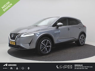 Nissan Qashqai 1.3 MHEV Tekna / Panoramadak / All Seasonbanden / Trekhaak / 1400 Kg Trekgewicht / Lederen bekleding / Bestuurdersstoel Elektrisch   / Adaptieve cruise control / Historie aanwezig /