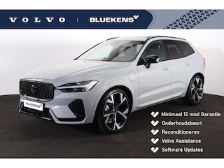 Volvo XC60 T8 Recharge AWD Ultra Black Edition Exec - Luchtvering - Panorama/schuifdak - IntelliSafe Assist & Surround - 360º Camera - Bowers & Wilkins audio - Adaptieve LED koplampen - Verwarmde voorstoelen, stuur & achterbank - Parkeersensoren voor & achter - Elektr. bedienb. voorstoelen met geheugen - Head up display - Draadloze tel. lader - Extra getint glas - Inklapbare trekhaak - 22' LMV