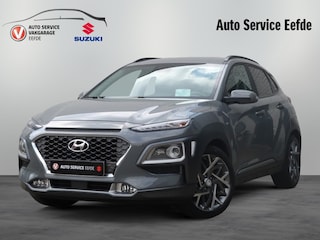 Hyundai Kona 1.6 GDI HEV Premium | Trekhaak | Elek. Stoel | Leder
