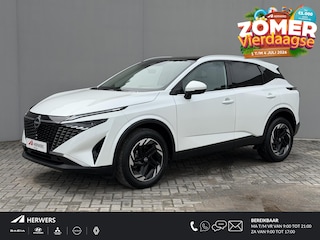 Nissan Qashqai 1.3 MHEV Xtronic N-Connecta / Panoramadak / 1800kg Trekgewicht / Cold Pack / Dodehoek Detectie / Adaptieve Cruise / Head up display / 360 Camera / Stoel & Stuurwiel Verwarming /