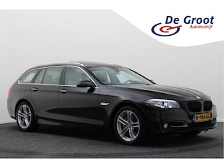 BMW 5-serie Touring 535i Luxury Edition Panoramadak, Camera, Standkachel, Leer, Xenon, Navigatie, Trekhaak