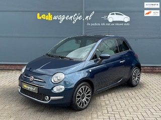 Fiat 500 1.2 Lounge *glasdak *climate *top onderhouden