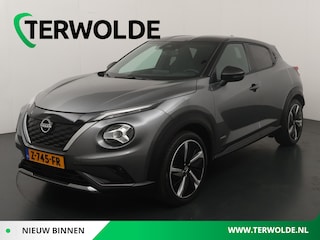 Nissan Juke 1.6 Hybrid N-Design | Stoel-, Stuur- & Voorruitverw. | Parkeercamera | Navigatie |