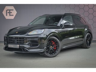 Porsche Cayenne 4.0 Turbo E-Hybrid | TECHART | ADAPTIVE CRUISE | STOELVERKOELING & VERWARMING | TREKHAAK | PASSENGER DISPLAY | HEAD UP | BURMESTER | ACHTERASBESTURING |