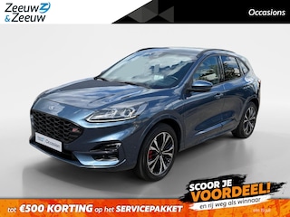 Ford Kuga 2.5 PHEV ST-Line X | Dealer onderhouden | 1500 kg trekgewicht | Automaat | Adapt. Cruise control | BLIS | Winter pack | HUD | El. bestuurdersstoel | Elektr. achterklep | B&O audio | Draadloos opladen mobiel | 19" lichtmetalen velgen | Parkeersensoren voor en achter | Achteruitrijcamera |
