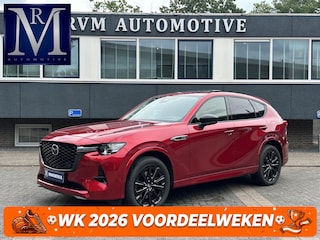 Mazda CX-60 2.5 e-SkyActiv PHEV Homura VAN: 39.900,- VOOR: 37.440,- UW WKVOORDEEL: 2.460,- | Bomvol! | PANO | STOELVERWARMING + VERKOELING | ACHTERBANK VERWARMING | STUURWIEL VERWAMRD | MEM SEATS | ADAP. CRUISE | 12 MND BOVAG GARANTIE |