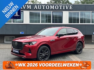 Mazda CX-60 2.5 e-SkyActiv PHEV Homura VAN: 39.900,- VOOR: 37.440,- UW WKVOORDEEL: 2.460,- | Bomvol! | PANO | STOELVERWARMING + VERKOELING | ACHTERBANK VERWARMING | STUURWIEL VERWAMRD | MEM SEATS | ADAP. CRUISE | 12 MND BOVAG GARANTIE |