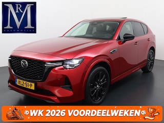 Mazda CX-60 2.5 e-SkyActiv PHEV Homura VAN: 39.900,- VOOR: 37.440,- UW WKVOORDEEL: 2.460,- | Bomvol! | PANO | STOELVERWARMING + VERKOELING | ACHTERBANK VERWARMING | STUURWIEL VERWAMRD | MEM SEATS | ADAP. CRUISE | 12 MND BOVAG GARANTIE |