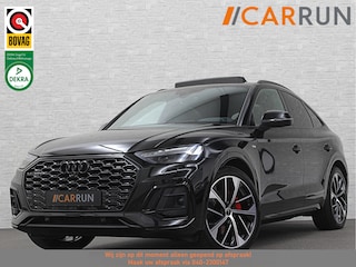 Audi Q5 300pk TFSI e S-Line Competition | RS-Leder | Luchtvering | 360 Camera | Panorama | B&O | ACC | SQ5 Diffuser | Sfeerverlichting | Trekhaak | Stoelverwarming V+A | LED-Matrix | Keyless-Entry | Memory | Zonwering | Standkachel | Stuurverwarming | 21 inch | Black-Optic | Carplay |