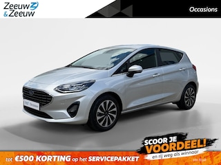 Ford Fiesta 1.0 EcoBoost Hybrid Titanium | Dealer onderhouden | NL auto | Parkeersensor achter | Navigatie | Apple carplay & Android auto | Draadloos opladen mobiel | Cruise control | 1e eigenaar | Bovag garantie |