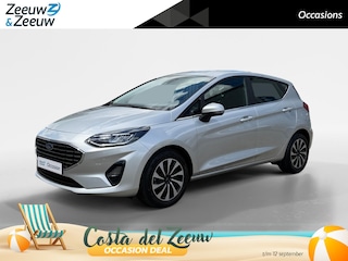 Ford Fiesta 1.0 EcoBoost Hybrid Titanium | Dealer onderhouden | NL auto | Parkeersensor achter | Navigatie | Apple carplay & Android auto | Draadloos opladen mobiel | Cruise control | 1e eigenaar | Bovag garantie |