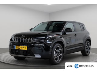 Jeep Avenger 1.2 e-Hybrid Summit | Tot 8 Jaar Garantie | Camera | Navigatie | Elektrishe Achterklep | Stoelverwarming | Voorruit Verwarming |