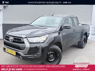 Toyota Hilux 2.4 D-4D Xtra Cab Cool Comfort 4WD Trekgewicht 3500kg incl Airco, Inschakelbare vierwielaandrijving, Sperdifferentieel achter, ABS, Brake Assist, Vehicle Stability Control (VSC), Traction Control (TRC), Hill start Assist Control (HAC), Trailer Sway Control (TSC