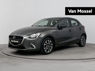 Mazda 2 1.5 Skyactiv-G Dynamic+ 90Pk | Navigatie | Airco | Cruise Control & Snelheidsbegrenzer | Bluetooth Telefoon Voorbereiding | Parkeersensoren Achter | Privacy Glass | Lichtmetalen Velgen |