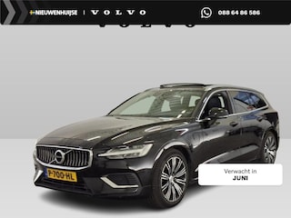 Volvo V60 2.0 T8 Recharge AWD Inscription | SOH: 97% | Long Range | Trekhaak | Stoel/stuur verwarming | Camera | Adaptieve Cruise | Power Seats | Memory | Schuif/kantel Panoramadak | BLIS |
