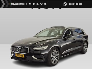 Volvo V60 2.0 T8 Recharge AWD Inscription | SOH: 97% | Long Range | Trekhaak | Stoel/stuur verwarming | Camera | Adaptieve Cruise | Power Seats | Memory | Schuif/kantel Panoramadak | BLIS |