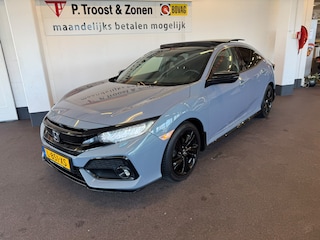 Honda Civic 1.0 i-VTEC Executive Automaat | Panoramadak | Lederen bekleding | Adaptieve cruise control | Lane assist | Stoelverwarming | Climate control | Achteruitrijcamera | Dodehoeksdetectie | Apple carplay | LED
