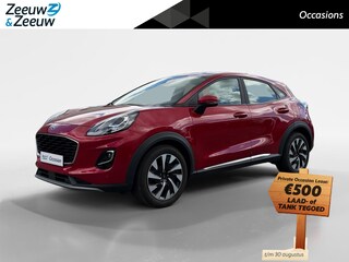 Ford Puma 1.0 EcoBoost Hybrid Titanium | Dealer onderhouden | NL auto | Adapt. Cruise control | BLIS | Winter pack | Parkeersensoren voor en achter | Achteruitrijcamera | Draadloos opladen mobiel | 1e eigenaar | Bovag garantie |