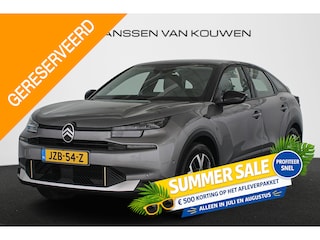 Citroën C4 Business 156pk Extended Range 54 kWh Stoel-Voorruitverwarming Achteruitrijcamera Apple CarPlay
