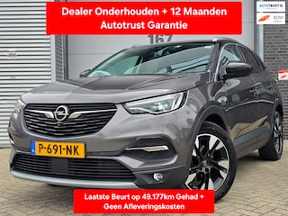 Opel Grandland X 1.2 Turbo Ultimate|Dealer Onderhouden|Stuurverwarming|Stoelverwarming|Line-Assist|360Achteruitrijcamera|Keyless