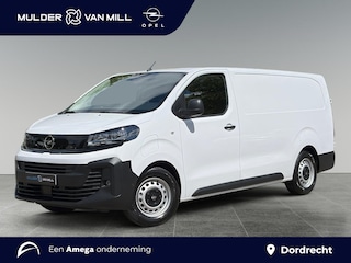 Opel Vivaro Electric L3 75 kWh 136pk | ACTIE | 8 jaar garantie | 0% financial lease | Houten afwerking laadruimte | NAVI | Multimedia | Apple Carplay | Android Auto | Achteruitrijcamera | Parkeersensoren voor en achter | Dode hoek detectie | Digitale cockpit | Stuurwielbediening | Mistlampen | Licht- en regensensor | Automatic light | Tussenwand comfort met raam | Bestuurdersstoel comfort | Bank voorpassagiers | Reservewiel | van €48.420 voor €36.150 ex. BTW rijklaar