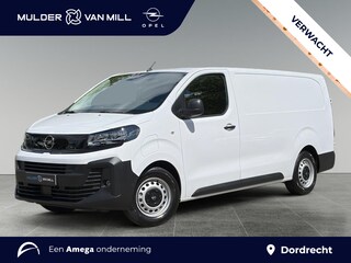 Opel Vivaro Electric L3 75 kWh 136pk | 8 jaar garantie | 0% financial lease | Houten afwerking laadruimte | NAVI | Multimedia | Apple Carplay | Android Auto | Achteruitrijcamera | Parkeersensoren voor en achter | Dode hoek detectie | Digitale cockpit | Stuurwielbediening | Mistlampen | Licht- en regensensor | Automatic light | Tussenwand comfort met raam | Bestuurdersstoel comfort | Bank voorpassagiers | Reservewiel | van €48.420 voor €37.150 ex. BTW rijklaar