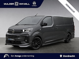 Citroën Jumpy L3 75 kWh 136pk | 0% financial lease | 8 jaar garantie | STX SPORT | Lederen bekleding STX | STX Pakket | Dakspoiler | Sideskirts | 18 inch zwarte velgen | 2-zits | Dubbele schuifdeur | City Pakket | Comfort Pakket | Exterieur Pakket | Full ECO LED verlichting | Winter Pakket | Houten afwerking laadruimte | Reservewiel | van €54.780 voor €42.995 ex. BTW rijklaar