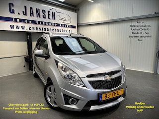 Chevrolet Spark 1.2 16V LTZ Nette auto! | Airco (automatisch) | Lederen stuurwiel | Licht metalen velgen 15"