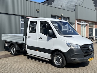 Mercedes-Benz Sprinter 311 1.9 CDI L2 DC 366 Wielbasis Airco Cruise controle Trekhaak 2000kg trekgewicht Telefoonverbinding 1e eigenaar Pick-up Euro 6 6-Persoons Open laadbak