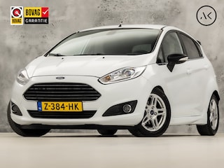 Ford Fiesta 1.0 EcoBoost Titanium 125Pk (5 DEURS, CLIMATE, STOELVERWARMING, GETINT GLAS, SPORTSTOELEN, LM VELGEN, NIEUWE APK, NIEUWSTAAT)