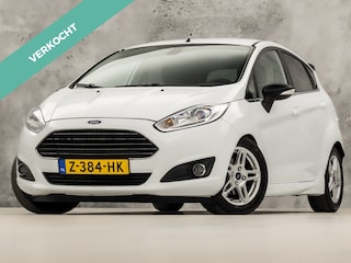 Ford Fiesta 1.0 EcoBoost Titanium 125Pk (5 DEURS, CLIMATE, STOELVERWARMING, GETINT GLAS, SPORTSTOELEN, LM VELGEN, NIEUWE APK, NIEUWSTAAT)