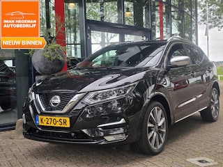 Nissan Qashqai 1.3 DIG-T Tekna + | Panoramadak | Trekhaak | Climate control | Navigatie | Leder | LM Velgen |