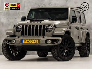 Jeep Wrangler Unlimited 4xe 380 BRUTE Richmond Pure 380Pk Automaat (SKY ONE TOUCH, NAPPA LEDER, APPLE CARPLAY, CAMERA, STOELVERWARMING, KEYLESS, ADAPTIVE CRUISE, NIEUWSTAAT)