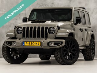 Jeep Wrangler Unlimited 4xe 380 BRUTE Richmond Pure 380Pk Automaat (SKY ONE TOUCH, NAPPA LEDER, APPLE CARPLAY, CAMERA, STOELVERWARMING, KEYLESS, ADAPTIVE CRUISE, NIEUWSTAAT)