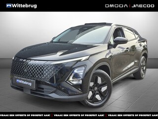 Omoda 5 1.6 T-GDi SHS-H Premium Full Hybride met Navigatie, Lederen bekleding en Camera Nu met 3000 euro Inruil/WK-voordeel