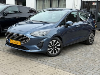 Ford Fiesta 1.0 EcoBoost Hybrid Titanium, Apple Carplay/Android,Navigatie,Cruise control,Parkeersensoren