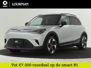 Smart #1 BRABUS 66 kWh | Head-up display | Warmtepomp | Adapt. Cruise control | Panoramadak | Memorypakket voorstoelen | 360° camera | Electric Days |
