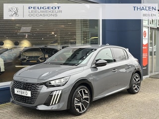 Peugeot 208 Hybrid 145 e-DCS6 GT | Alcantara Stoelen met Verwarming en Massage | Full LED Verlichting | Navigatie via Telefoon | Camera | Parkeersensoren | Cruise Control | Keyless Entry | Dakspoiler | DAB+ Radio | Digitaal Dashboard | Apple Carplay Draadloos | Sportieve GT Uitvoering |