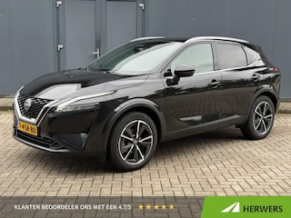 Nissan Qashqai 1.3 MHEV Tekna / Trekhaak ( 1400 KG Trekgewicht ) / Panoramadak / Adaptieve Cruise Control / Head Up Display / 360 Graden Camera / Apple Carplay / Navigatie