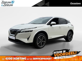 Nissan Qashqai 1.5 e-Power Tekna Plus | Automaat | Automatische Achterklep | Dodehoek Detectie | Camera 360 Graden | Apple Carplay & Android Auto | Panorama Dak | 12 Maanden BOVAG Garantie