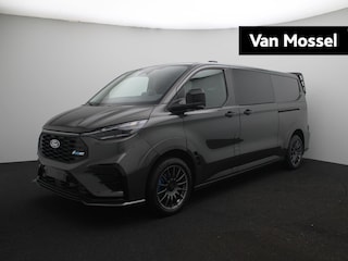 Ford Transit Cust. 320 L2H1 MS-RT 71 kWh DC | Elektrisch wegklapbare trekhaak | 360 graden camera | Adaptieve LED koplampen | Dubbele schuifdeuren