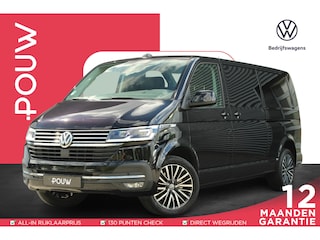 Volkswagen Transporter 2.0 TDI 200pk DSG L2H1 28 Bulli | LED | Adaptieve Cruise Control | Lederen Bekleding | Achteruitrijcamera | Trekhaak | 2x Schuifdeur