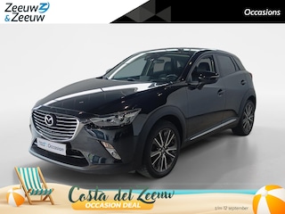 Mazda CX-3 2.0 SkyActiv-G 120 TS+ *Airco*Parkeersensoren*Leder*Trekhaak*Hoge instap!