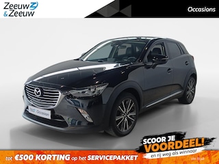 Mazda CX-3 2.0 SkyActiv-G 120 TS+ *Airco*Parkeersensoren*Leder*Trekhaak*Hoge instap!