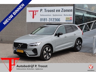 Volvo XC60 2.0 T8 Plug-in hybrid AWD Dark Panoramadak! Stoelverwarming v+a/Stuurverwarming/Harman kardon audio/360 graden camera/Elektrische stoelen met geheugen/Adaptieve cruis control/Lane assist/Apple carplay/Elektrische achterklep